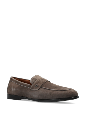 FERRAGAMO Tiberio suede loafers