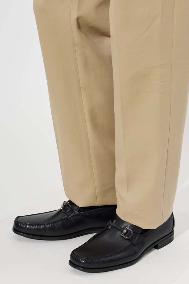 FERRAGAMO ‘Supreme’ leather loafers