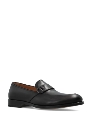 FERRAGAMO "Scout" leather loafers