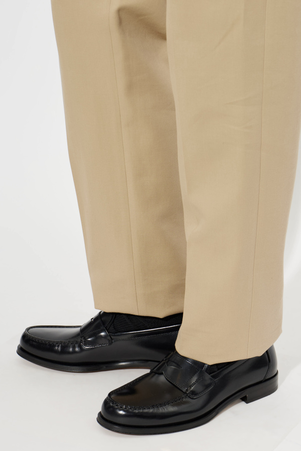 FERRAGAMO Samuel leather loafers