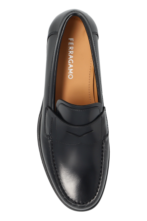 FERRAGAMO Samuel leather loafers