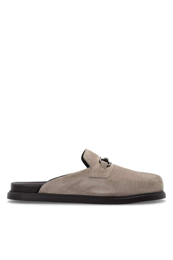 Suede slides `Santiago` od FERRAGAMO