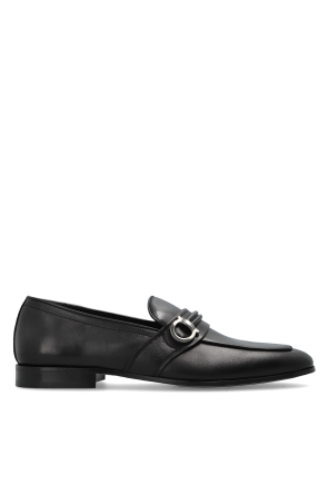 Mocasines de cuero tipo "Saddle"