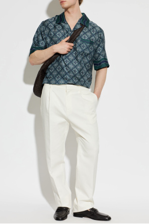 FERRAGAMO Leather 'Saddle' loafers