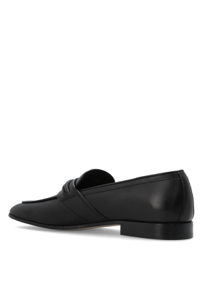 FERRAGAMO Leather 'Saddle' loafers