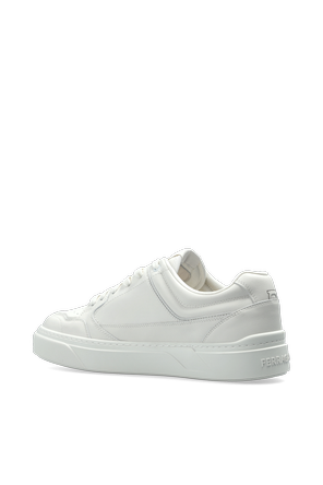 FERRAGAMO "Seth" leather sport shoes