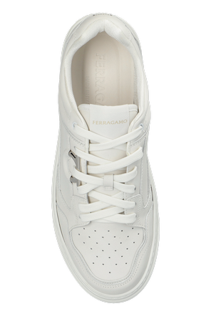 FERRAGAMO "Seth" leather sport shoes
