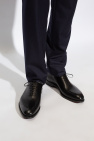 FERRAGAMO BLACK ‘Angiolo’ Oxford shoes