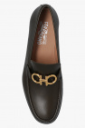 FERRAGAMO GREEN ‘Rolo’ moccasins