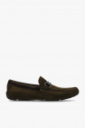 FERRAGAMO BROWN ‘Front’ moccasins