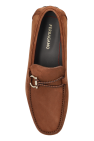 FERRAGAMO BROWN Loafers Front