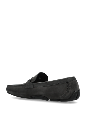 FERRAGAMO Suede loafers Front