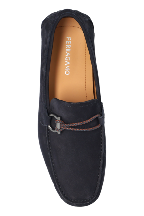 FERRAGAMO Mocasines de ante `Front`