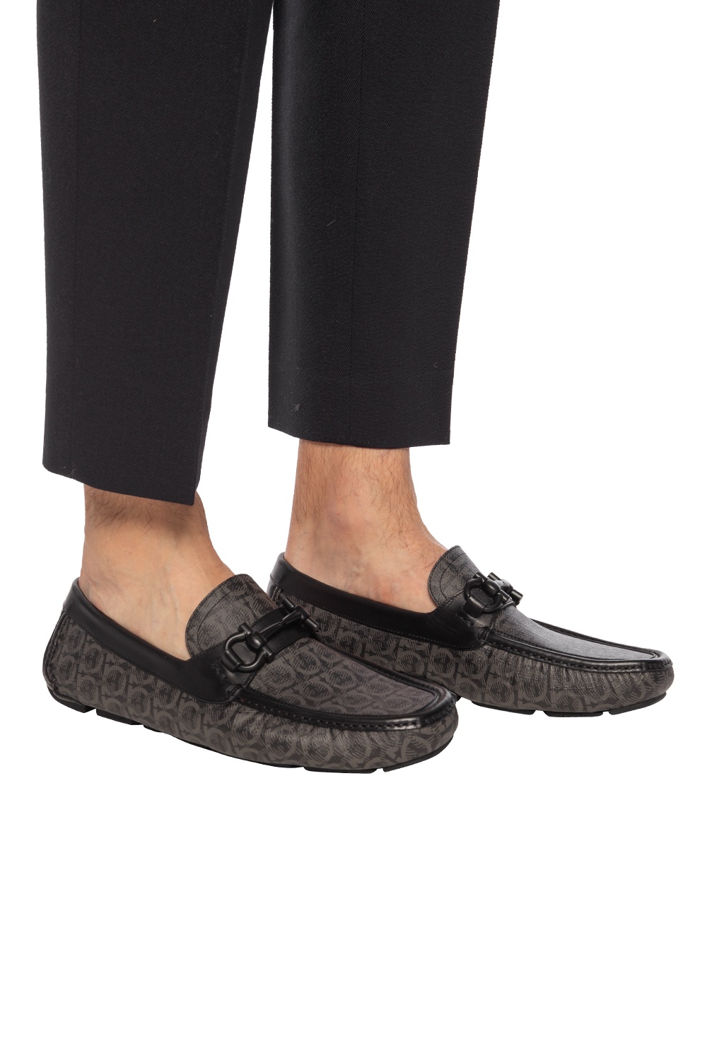 Salvatore Ferragamo ‘Parigi’ patterned moccasins