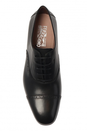 FERRAGAMO ‘Riley’ leather Optical shoes