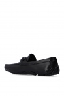 FERRAGAMO BLACK ‘Parigi’ moccasins