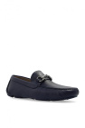 FERRAGAMO NAVY BLUE ‘Parigi’ moccasins