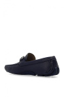 FERRAGAMO NAVY BLUE ‘Parigi’ moccasins
