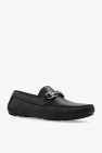 FERRAGAMO BLACK ‘Parigi’ moccasins