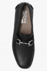 FERRAGAMO BLACK ‘Parigi’ moccasins