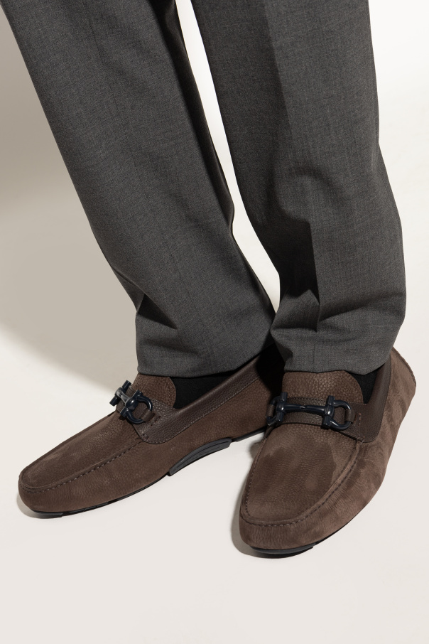 FERRAGAMO Mocasines de ante "Parigi New"