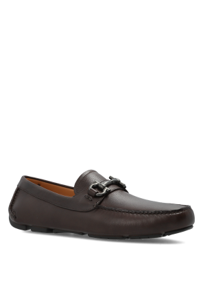 FERRAGAMO "Parigi New" leather loafers
