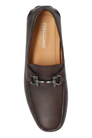 FERRAGAMO "Parigi New" leather loafers