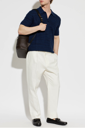 FERRAGAMO "Parigi New" leather moccasins