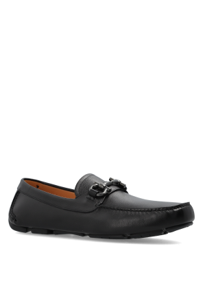 FERRAGAMO "Parigi New" leather moccasins