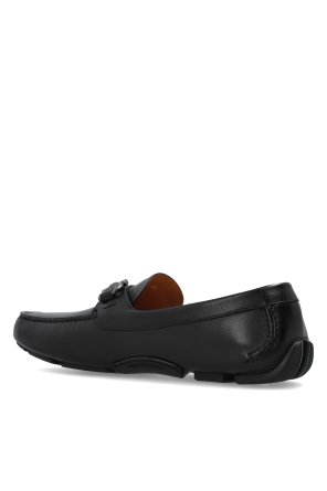FERRAGAMO "Parigi New" leather moccasins