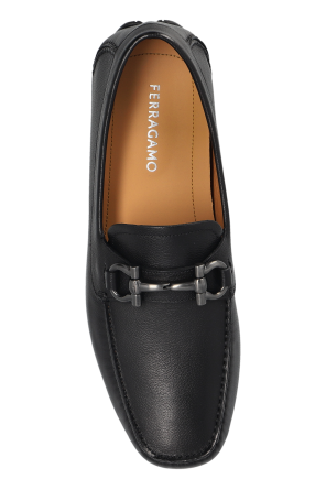FERRAGAMO "Parigi New" leather moccasins