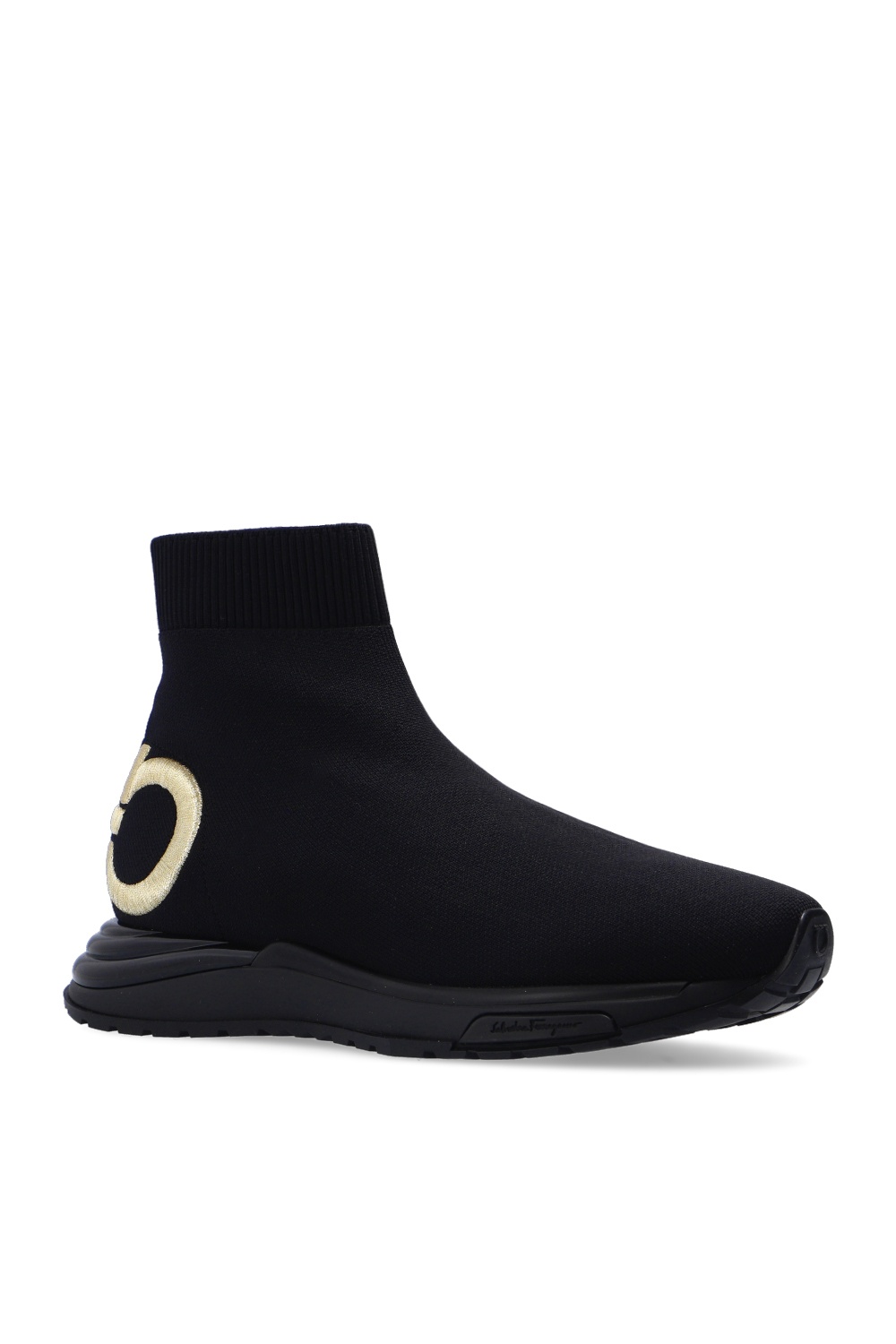 Gardena sock sneakers in black - Ferragamo