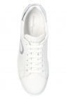 salvatore India-print Ferragamo ‘Number’ sneakers