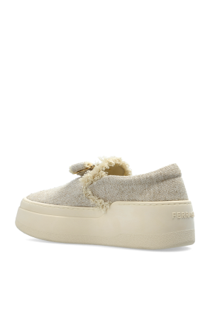 FERRAGAMO "Cristal" platform shoes