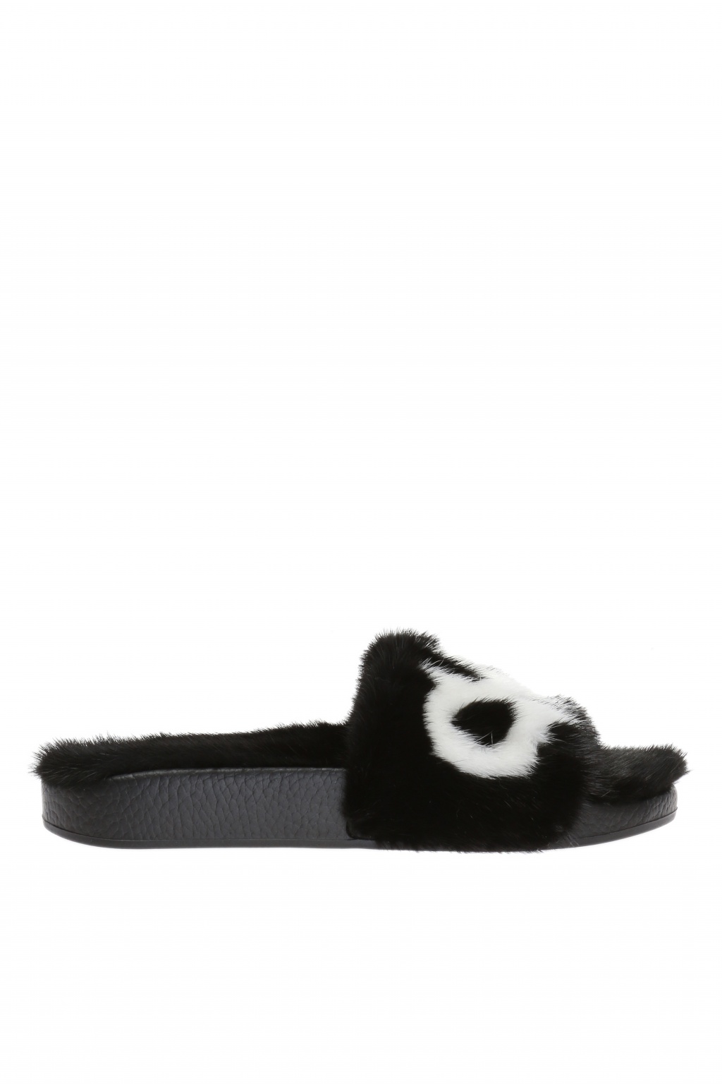 ferragamo fur slippers