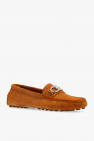 FERRAGAMO BROWN ‘Berra’ moccasins