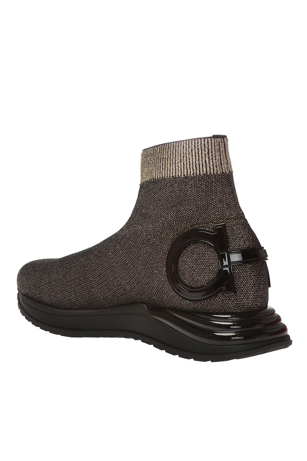 salvatore ferragamo gardena sock sneakers women