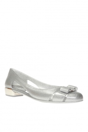 Salvatore Ferragamo ‘Vara’ rubber ballet flats