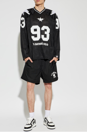 A BATHING APE® Ténis desportivos com logótipo