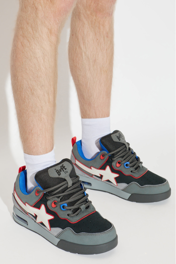 A BATHING APE® Sports shoes with logo