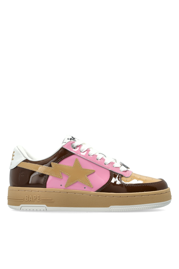 Leather sports shoes with logo od A BATHING APE®