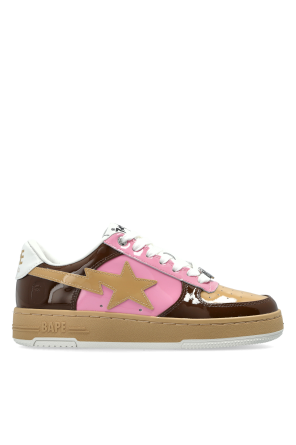 Leather sports shoes with logo od A BATHING APE®