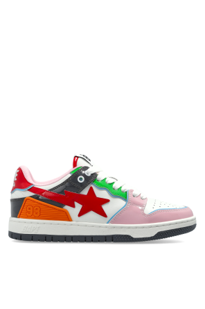 Leather sports shoes with logo od A BATHING APE®
