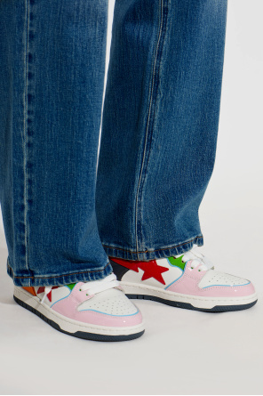 Leather sports shoes with logo od A BATHING APE®