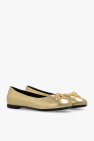 Versace Kids Leather ballet flats