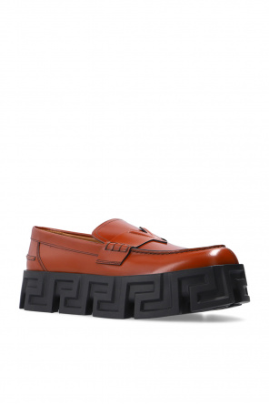 Versace Leather loafers