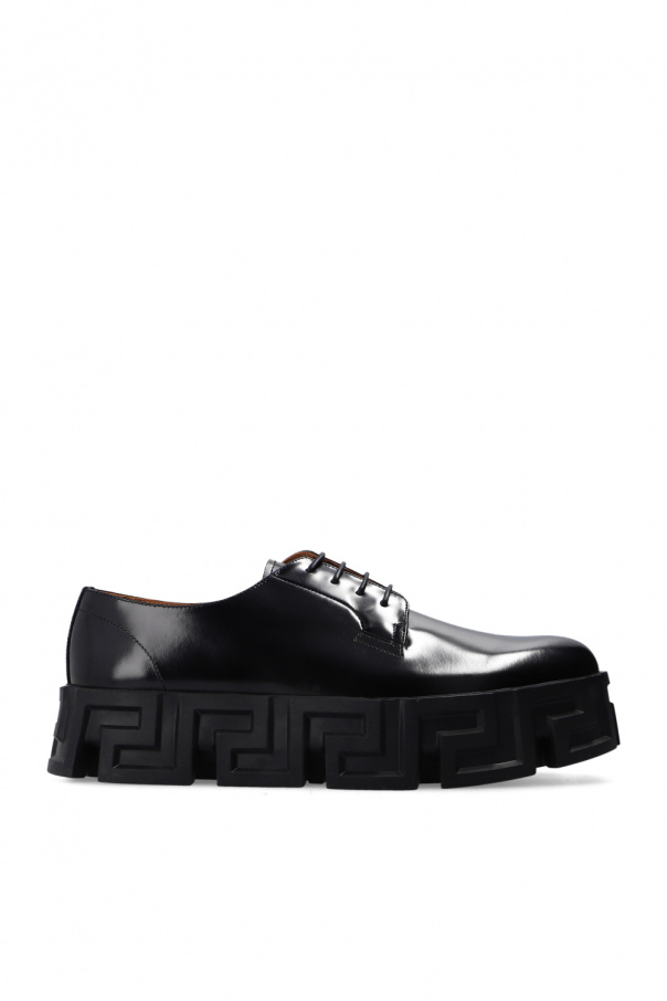 Versace Leather Buckle shoes