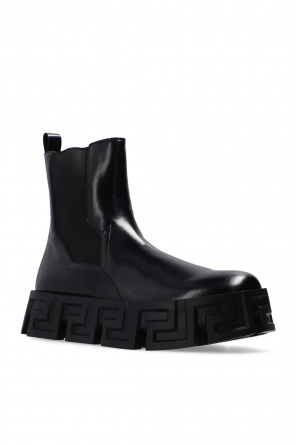Versace Via Roma 15 Malibu western-style boots