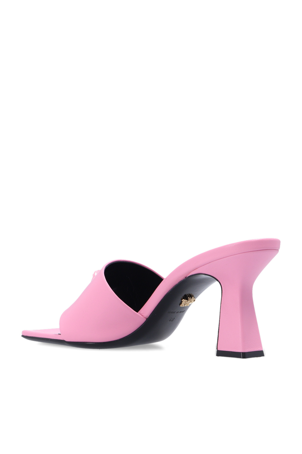 Versace ‘La Medusa’ heeled slides