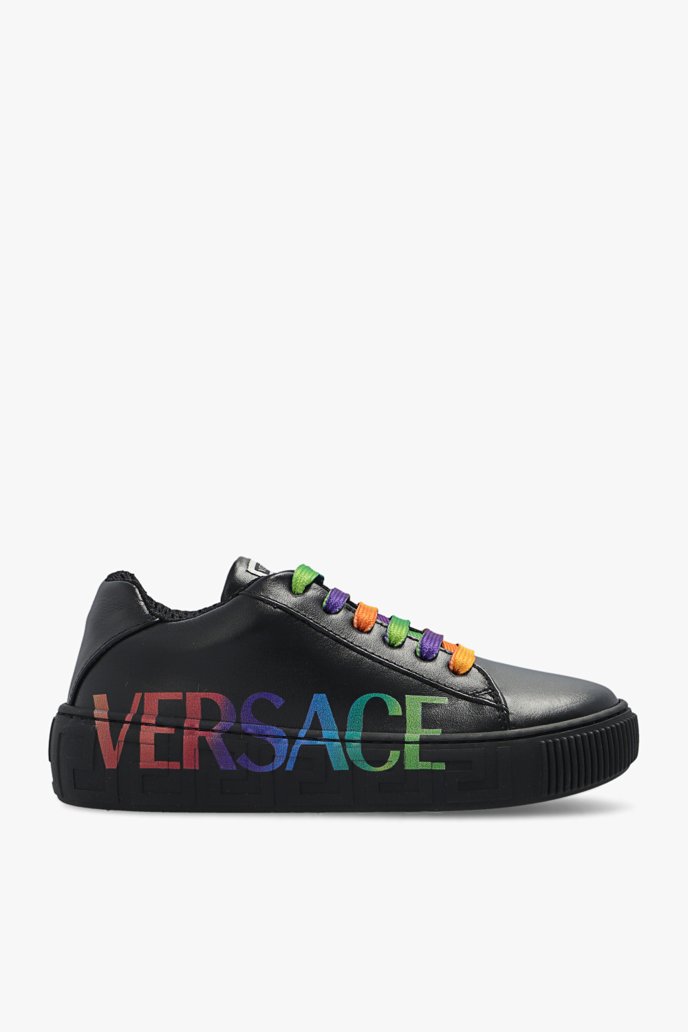 Versace Kids Leather sneakers